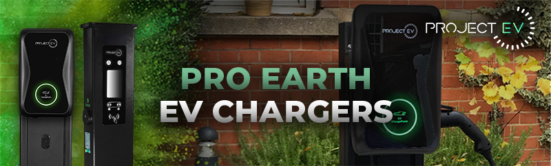 July's Monthly Recharge feature is our range of Pro Earth EV chargers.